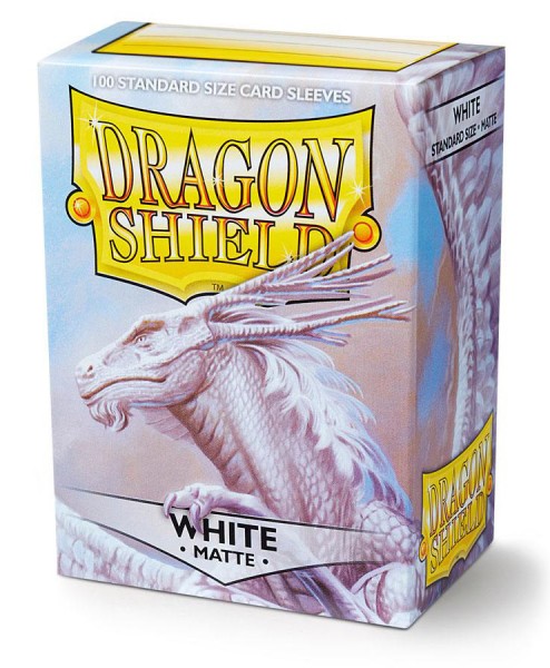 Dragon Shield Sleeves Matte White (100Stck)