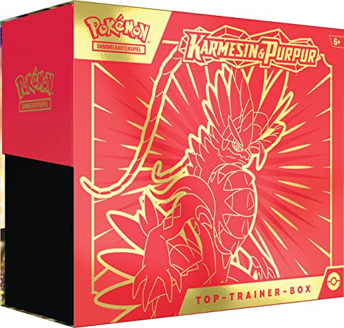 Karmesin & Purpur Top Trainer Box - Koraidon