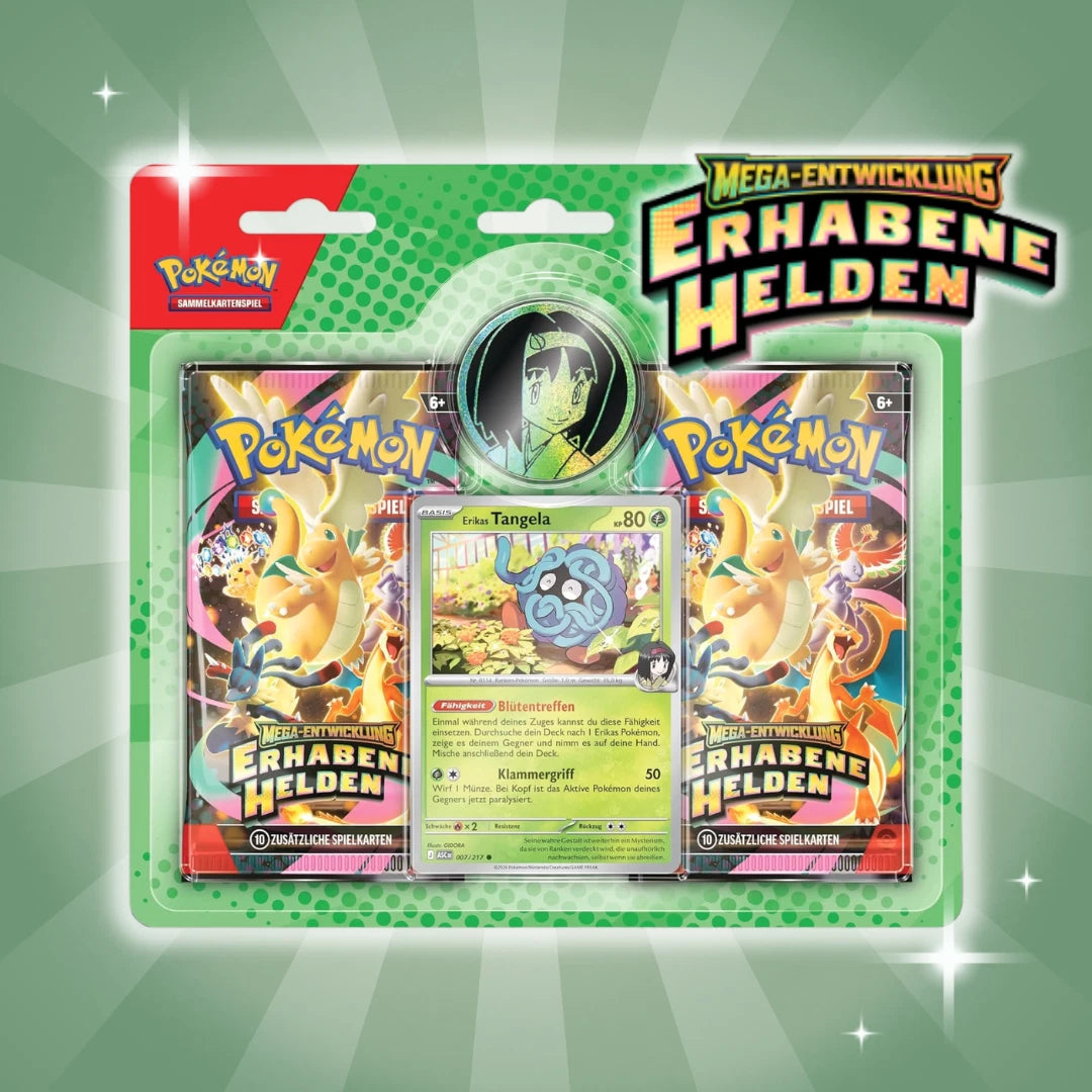 Erhabene Helden 2-Pack Blister "Tangela"