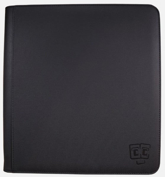 TCG Guru 12-Pocket Zipper Binder (480 Karten) - schwarz