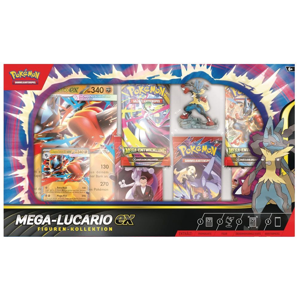 Mega Lucario Figuren-Kollektion "DE"