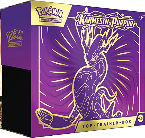 Karmesin & Purpur Top Trainer Box - Miraidon