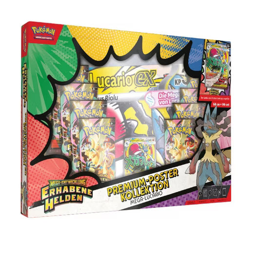 Erhabene Helden Premium Poster Kollektion - Mega Lucario