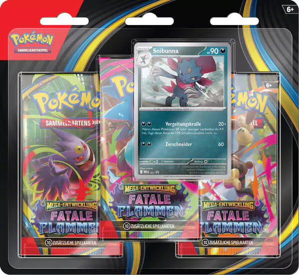 Fatale Flammen ME02 3-Pack Blister - Snibunna