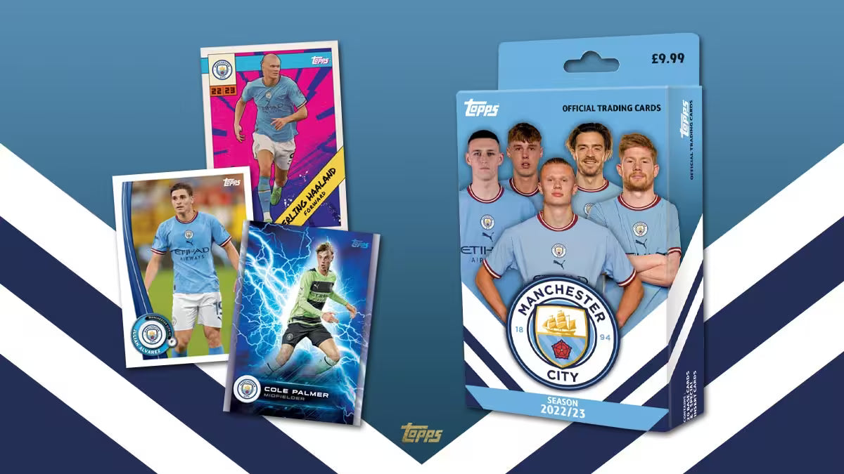 topps Manchester City Team Set 2022/2023